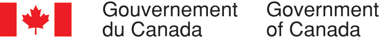 Le logo du Gouvernement du Canada